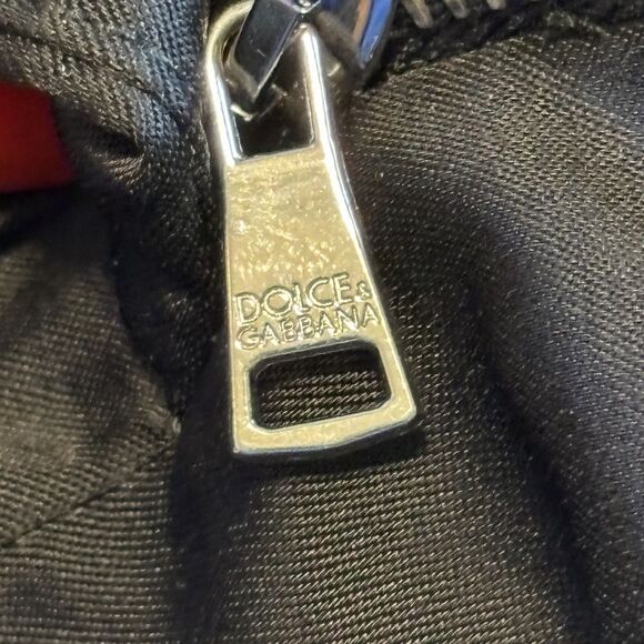 Dolce & Gabbana Women's Black Straight Leg Silk Trouser Pants SZ 38 XS Authentic - Picture 3 of 8